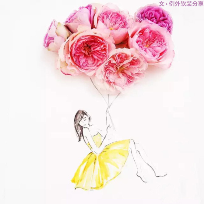 這位姑娘穿上春裝，美哭了