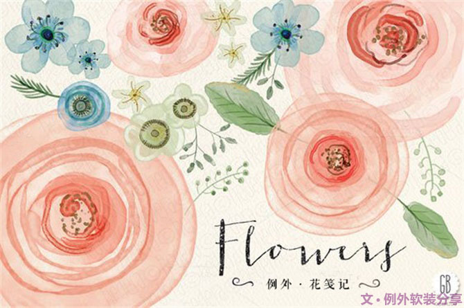 【例外.花箋記】洋牡丹，花叢中的人氣精靈