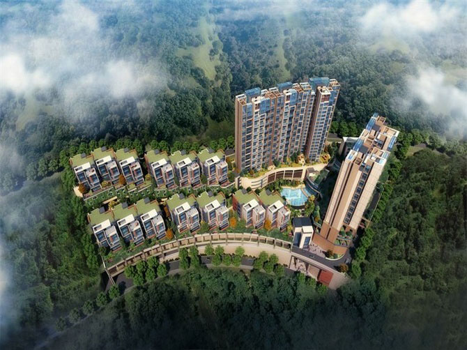 深圳京基云景梧桐南麓半山別墅室內(nèi)軟裝設(shè)計動態(tài)