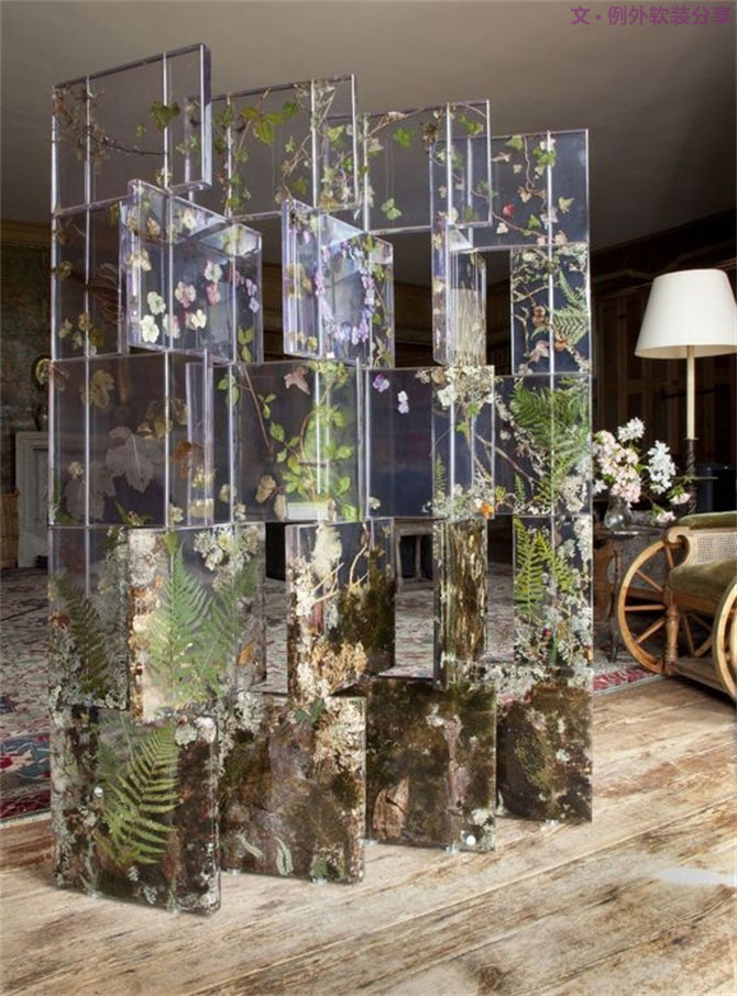 家居搭配中隔而不斷的朦朧美，你家hool得??？