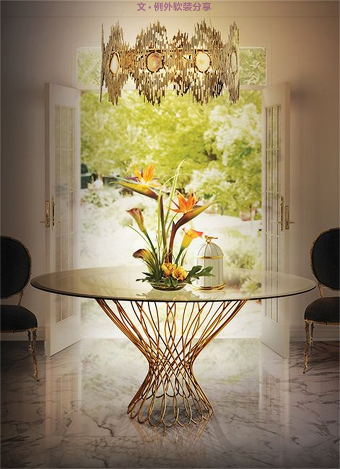 冰冷堅(jiān)硬的“鐵家伙”，室內(nèi)設(shè)計(jì)中玩轉(zhuǎn)炫金屬風(fēng)！