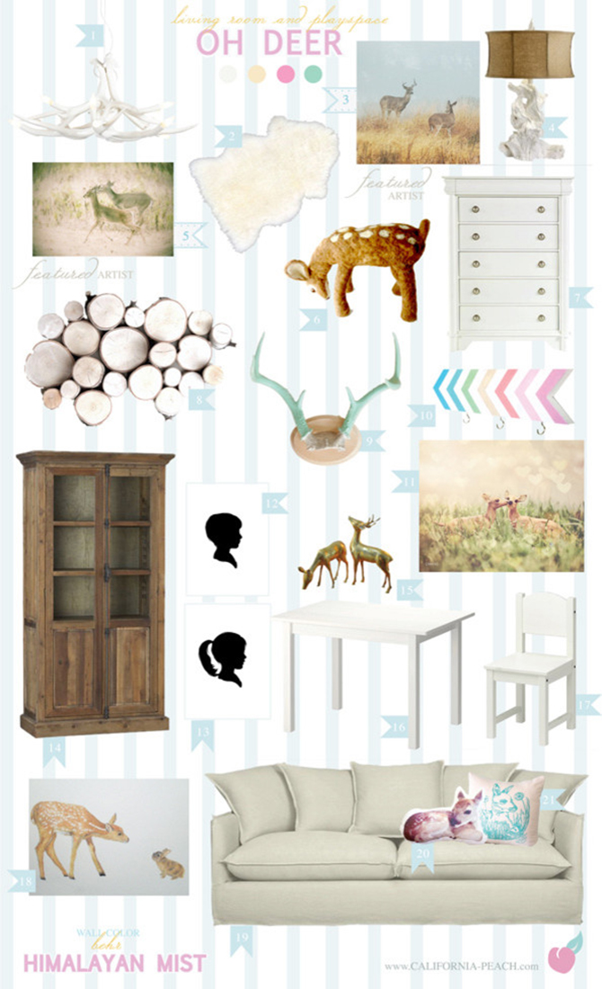 Antler chandelier鹿角吊燈，自由的模樣