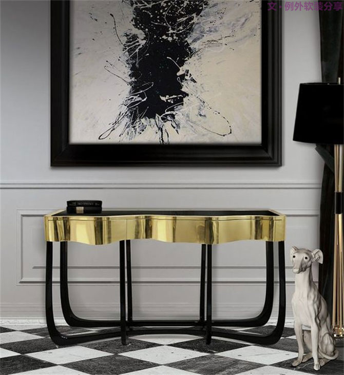 20款玄關(guān)設(shè)計(jì)，做好進(jìn)門“關(guān)”，迷死人不償命！-別墅設(shè)計(jì),軟裝設(shè)計(jì),室內(nèi)設(shè)計(jì),豪宅設(shè)計(jì),深圳例外軟裝設(shè)計(jì)公司