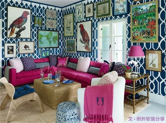 這種墻面裝飾設(shè)計(jì)，你家敢嘗試？-別墅設(shè)計(jì),軟裝設(shè)計(jì),室內(nèi)設(shè)計(jì),豪宅設(shè)計(jì),深圳例外軟裝設(shè)計(jì)公司