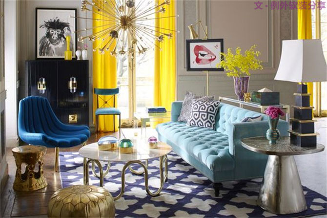 設(shè)計師給家添一抹黃，營造優(yōu)雅纏綿的味道！-別墅設(shè)計,軟裝設(shè)計,室內(nèi)設(shè)計,豪宅設(shè)計,深圳例外軟裝設(shè)計公司