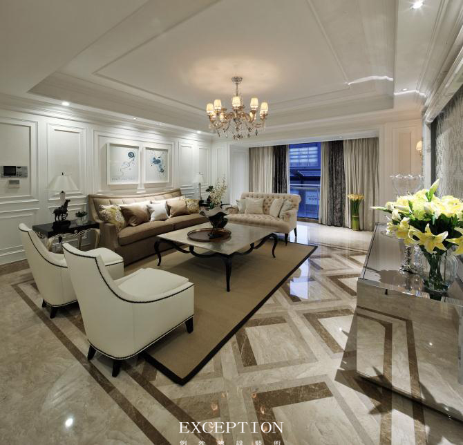 家居設計中，色彩搭配協(xié)調(diào)可提升整個空間的品味！-別墅設計,軟裝設計,室內(nèi)設計,豪宅設計,深圳例外軟裝設計公司