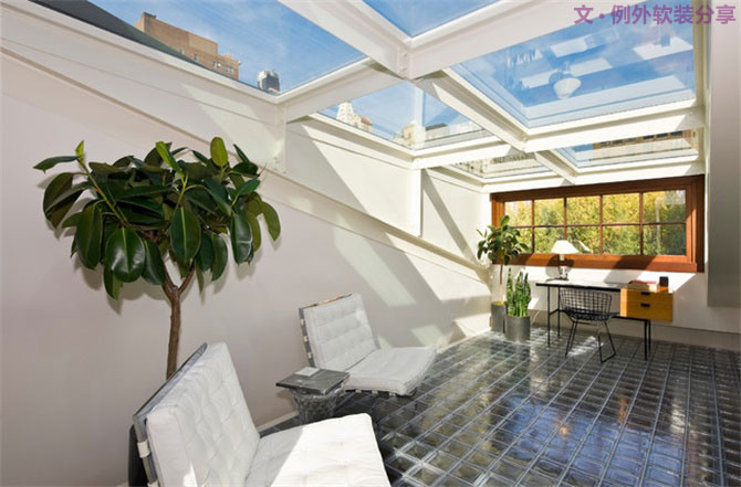 玻璃磚設(shè)計師這樣用，驚艷了N次！-別墅設(shè)計,軟裝設(shè)計,室內(nèi)設(shè)計,豪宅設(shè)計,深圳例外軟裝設(shè)計公司