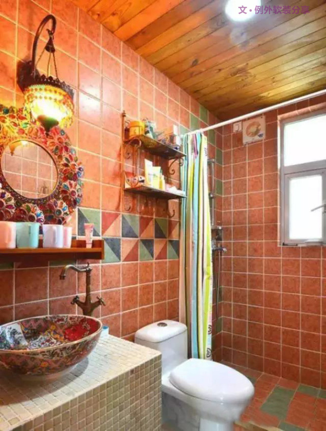 你見(jiàn)過(guò)這樣的衛(wèi)生間？簡(jiǎn)直顏值爆表！-別墅設(shè)計(jì),軟裝設(shè)計(jì),室內(nèi)設(shè)計(jì),豪宅設(shè)計(jì),深圳例外軟裝設(shè)計(jì)公司