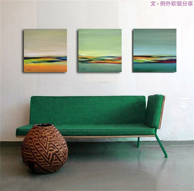 一幅畫讓家驚艷，軟裝設(shè)計師搭配有妙法！-別墅設(shè)計,軟裝設(shè)計,室內(nèi)設(shè)計,豪宅設(shè)計,深圳例外軟裝設(shè)計公司