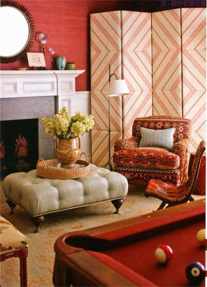 屏風(fēng)穿越千年的古韻馨香之軟裝設(shè)計搭配-別墅設(shè)計,軟裝設(shè)計,室內(nèi)設(shè)計,豪宅設(shè)計,深圳例外軟裝設(shè)計公司