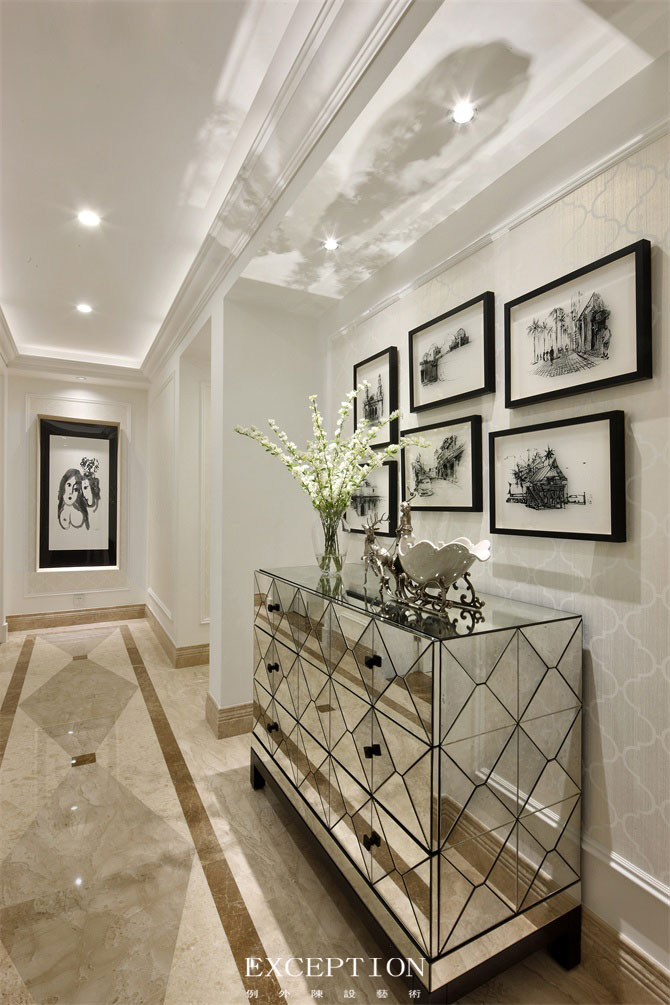 忘不了的眼，一進(jìn)門就震驚了！美到?jīng)]朋友！-別墅設(shè)計(jì),軟裝設(shè)計(jì),室內(nèi)設(shè)計(jì),豪宅設(shè)計(jì),深圳例外軟裝設(shè)計(jì)公司