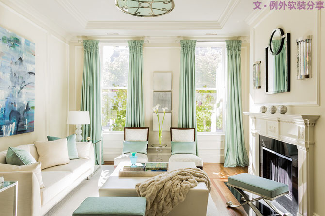 適合熾熱盛夏的室內(nèi)設(shè)計(jì)配色，非“她”莫屬！-別墅設(shè)計(jì),軟裝設(shè)計(jì),室內(nèi)設(shè)計(jì),豪宅設(shè)計(jì),深圳例外軟裝設(shè)計(jì)公司