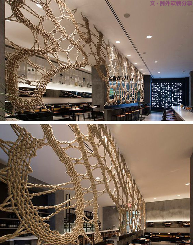 麻繩不止于捆扎，還有這么多用處，腦洞大開！-別墅軟裝設計,軟裝設計,室內(nèi)軟裝設計,豪宅設計,深圳例外軟裝設計公司