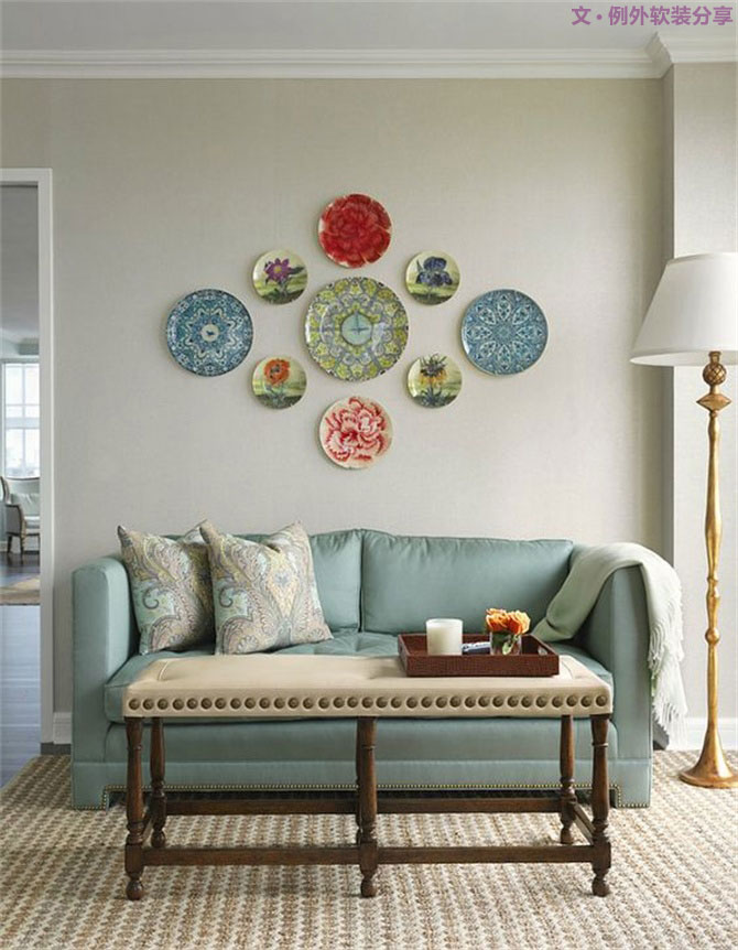 空白墻面新玩法，這樣設計才夠創(chuàng)意！-別墅設計,軟裝設計,室內(nèi)設計,豪宅設計,深圳例外軟裝設計公司