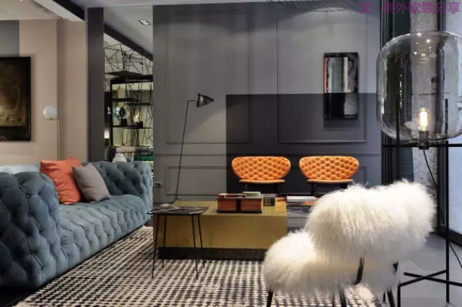 絕色搭配！這才是高級灰應有的姿態(tài)！-別墅設計,軟裝設計,室內(nèi)設計,豪宅設計,深圳例外軟裝設計公司