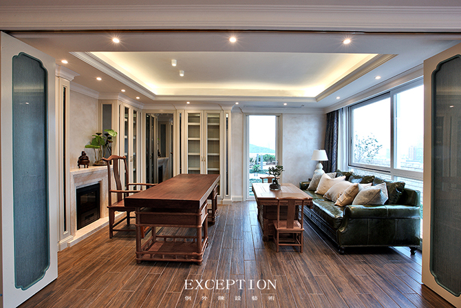 書房還能這樣設(shè)計，漲姿勢了！-別墅設(shè)計,軟裝設(shè)計,室內(nèi)設(shè)計,豪宅設(shè)計,深圳例外軟裝設(shè)計公司