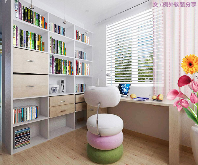 有種書房設(shè)計(jì)，叫做不用一絲不茍！-別墅設(shè)計(jì),軟裝設(shè)計(jì),室內(nèi)設(shè)計(jì),豪宅設(shè)計(jì),深圳例外軟裝設(shè)計(jì)公司