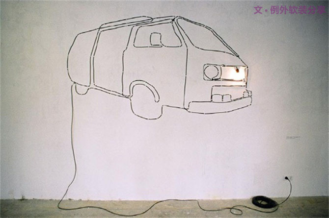 大膽裸露電線，讓它成為一道風(fēng)景線！-別墅設(shè)計,軟裝設(shè)計,室內(nèi)設(shè)計,豪宅設(shè)計,深圳例外軟裝設(shè)計公司