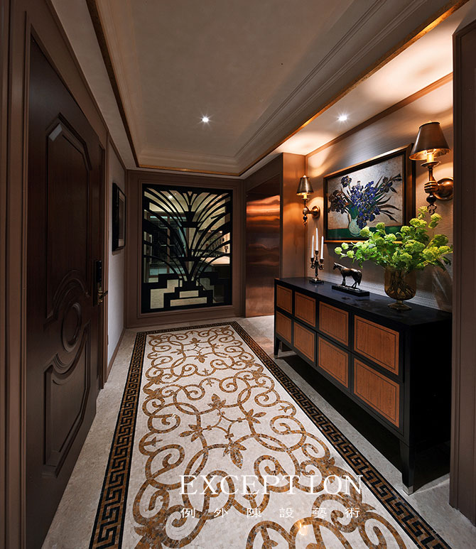 忘不了的眼，一進(jìn)門就震驚了！美到?jīng)]朋友！-別墅設(shè)計(jì),軟裝設(shè)計(jì),室內(nèi)設(shè)計(jì),豪宅設(shè)計(jì),深圳例外軟裝設(shè)計(jì)公司