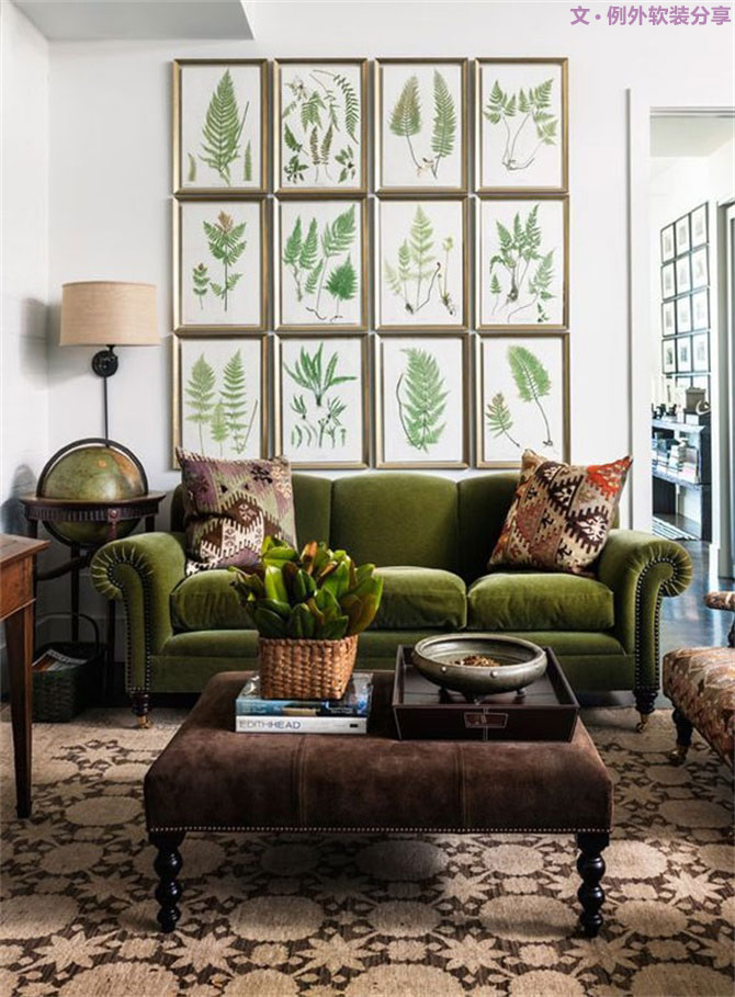 給居室設計添一點綠，設計師搭配讓你腦洞大開！-別墅設計,軟裝設計,室內設計,豪宅設計,深圳例外軟裝設計公司