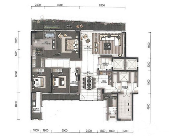 漢京九榕臺新別墅室內軟裝設計動態(tài)-別墅設計,軟裝設計,室內設計,豪宅設計,深圳例外軟裝設計公司