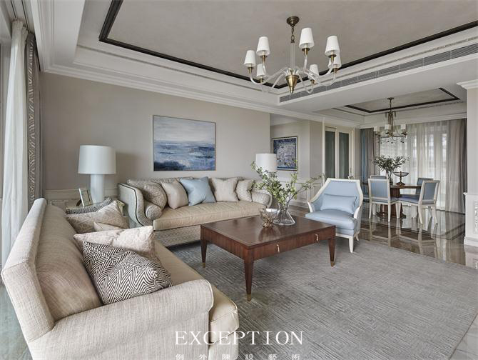 家居設計中，色彩搭配協(xié)調(diào)可提升整個空間的品味！-別墅設計,軟裝設計,室內(nèi)設計,豪宅設計,深圳例外軟裝設計公司