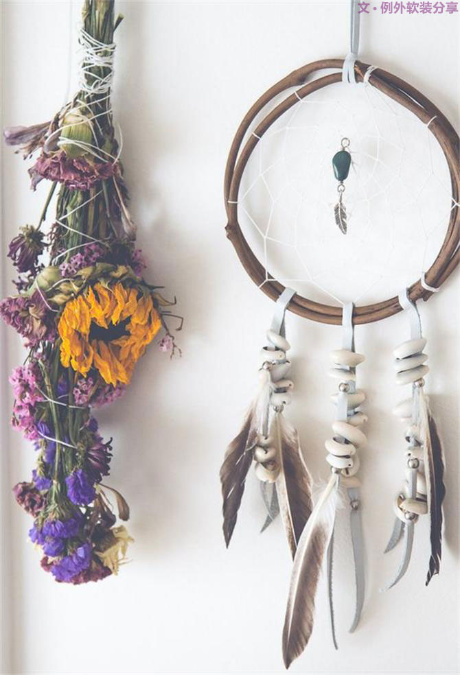 從沒見過這樣的捕夢網(wǎng)，掛起來的安眠藝術(shù)！-別墅設(shè)計,軟裝設(shè)計,室內(nèi)設(shè)計,豪宅設(shè)計,深圳例外軟裝設(shè)計公司