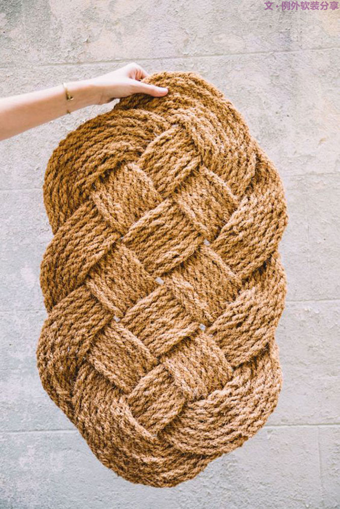 麻繩不止于捆扎，還有這么多用處，腦洞大開！-別墅軟裝設計,軟裝設計,室內(nèi)軟裝設計,豪宅設計,深圳例外軟裝設計公司