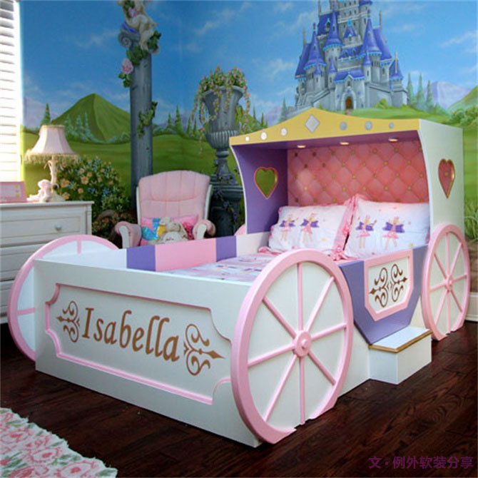 國外流行的公主房設(shè)計，大人孩子一起稀罕！-別墅設(shè)計,軟裝設(shè)計,室內(nèi)設(shè)計,豪宅設(shè)計,深圳例外軟裝設(shè)計公司