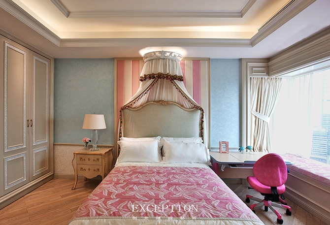 學(xué)會這幾招，輕松打造甜美公主房！-別墅設(shè)計(jì),軟裝設(shè)計(jì),室內(nèi)設(shè)計(jì),豪宅設(shè)計(jì),深圳例外軟裝設(shè)計(jì)公司