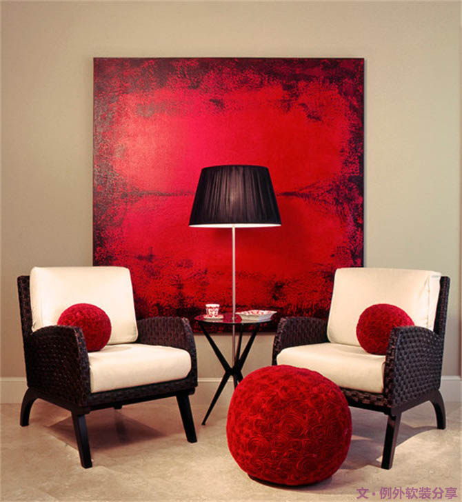 看國外室內(nèi)設(shè)計師如何玩轉(zhuǎn)中國紅！-別墅設(shè)計,軟裝設(shè)計,室內(nèi)設(shè)計,豪宅設(shè)計,深圳例外軟裝設(shè)計公司