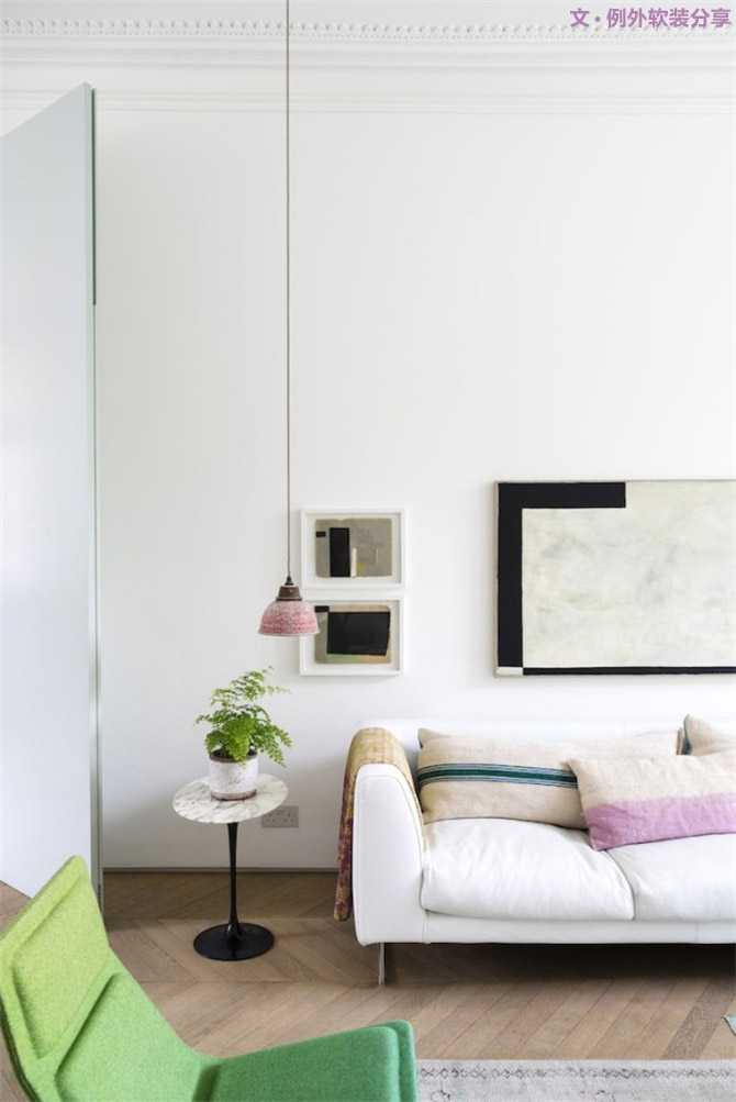 室內(nèi)設(shè)計(jì)中純白與嫩綠的那些事兒-別墅設(shè)計(jì),軟裝設(shè)計(jì),室內(nèi)設(shè)計(jì),豪宅設(shè)計(jì),深圳例外軟裝設(shè)計(jì)公司