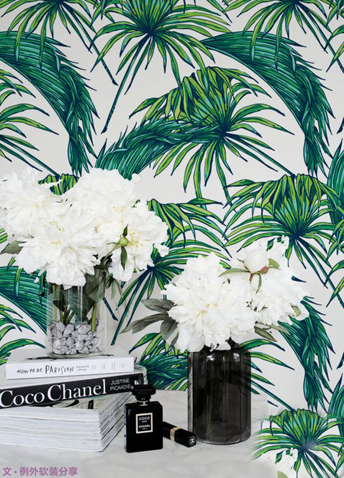 你家墻面還在留白？現(xiàn)在都流行這么玩，美爆了！-別墅設(shè)計,軟裝設(shè)計,室內(nèi)設(shè)計,豪宅設(shè)計,深圳例外軟裝設(shè)計公司