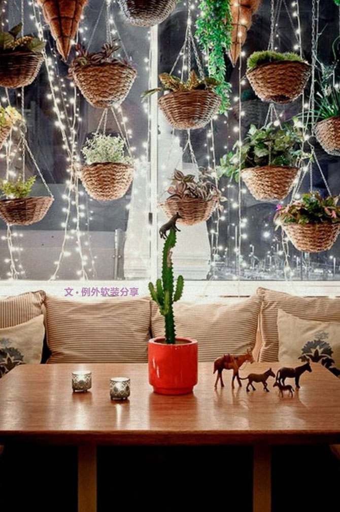 這種任性的綠植新玩法，你值得一試！-別墅設(shè)計(jì),軟裝設(shè)計(jì),室內(nèi)設(shè)計(jì),豪宅設(shè)計(jì),深圳例外軟裝設(shè)計(jì)公司