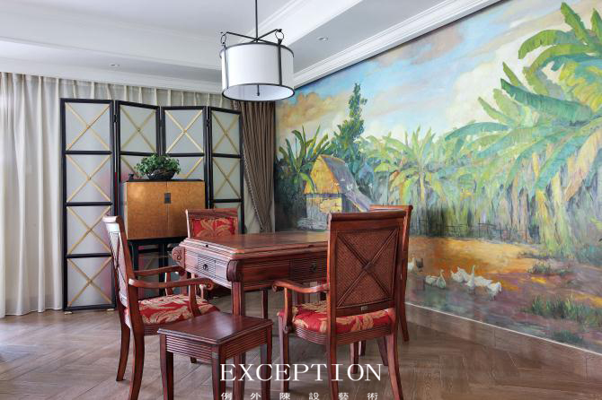 家居設計中，色彩搭配協(xié)調(diào)可提升整個空間的品味！-別墅設計,軟裝設計,室內(nèi)設計,豪宅設計,深圳例外軟裝設計公司