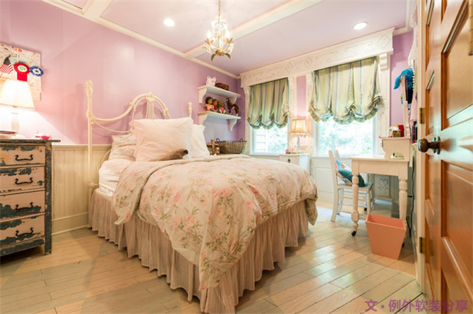 國外流行的公主房設(shè)計，大人孩子一起稀罕！-別墅設(shè)計,軟裝設(shè)計,室內(nèi)設(shè)計,豪宅設(shè)計,深圳例外軟裝設(shè)計公司