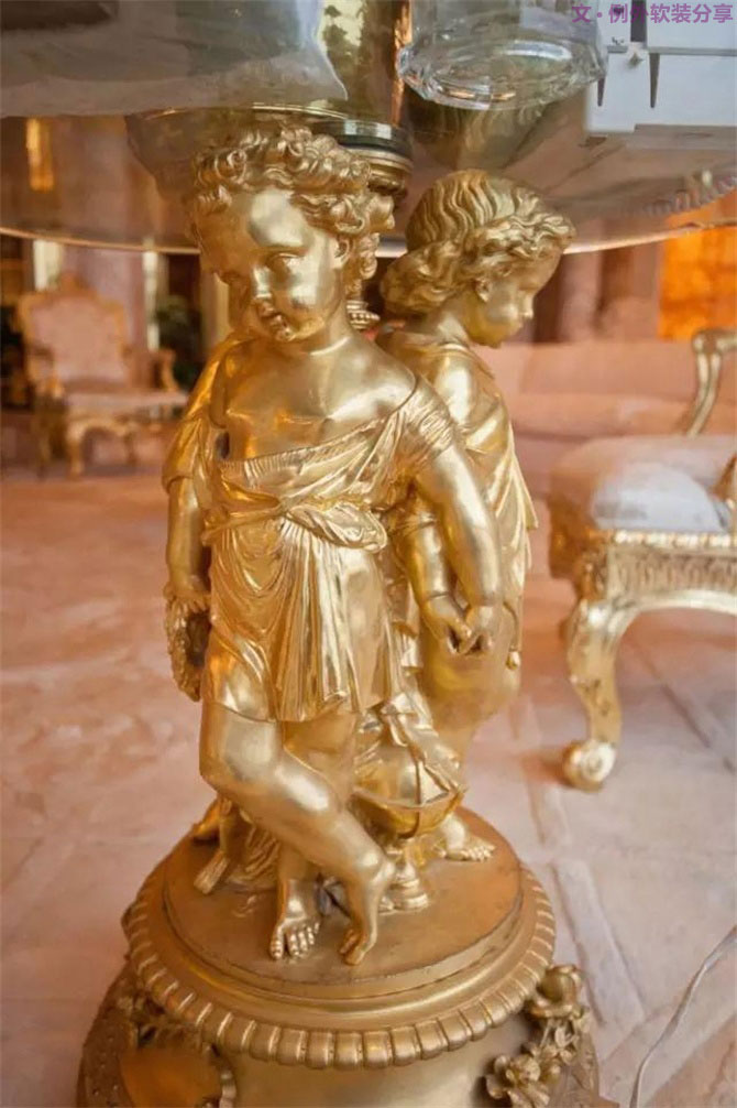 川普是土豪的美國總統(tǒng)？洛可可風(fēng)亮瞎你雙眼-別墅設(shè)計,軟裝設(shè)計,室內(nèi)設(shè)計,豪宅設(shè)計,深圳例外軟裝設(shè)計公司