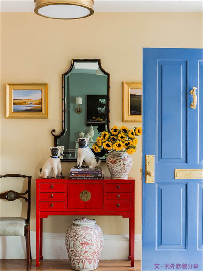 看國外室內(nèi)設(shè)計師如何玩轉(zhuǎn)中國紅！-別墅設(shè)計,軟裝設(shè)計,室內(nèi)設(shè)計,豪宅設(shè)計,深圳例外軟裝設(shè)計公司