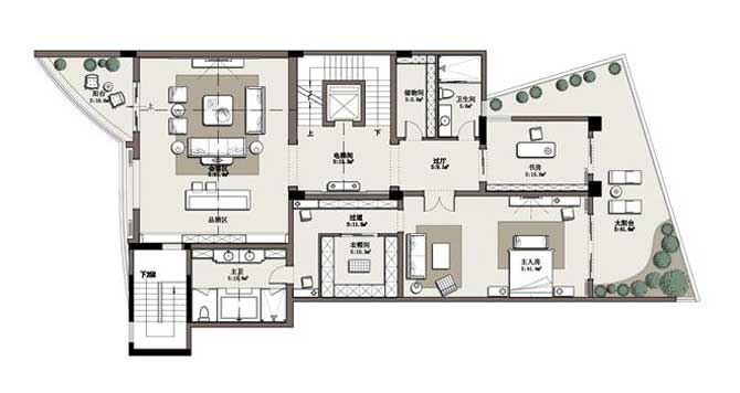 別墅軟裝設計--華僑城懿德軒豪宅設計動態(tài)-別墅設計,軟裝設計,室內設計,豪宅設計,深圳例外軟裝設計公司