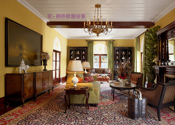 軟裝設計--東南亞風格典型要素（三）-別墅設計_軟裝設計_室內(nèi)設計_豪宅設計-深圳例外軟裝設計公司