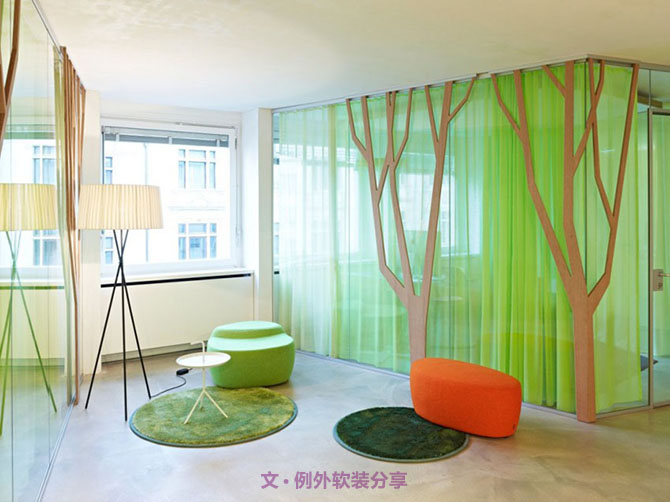 蘇黎世創(chuàng)意設(shè)計(jì)辦公室，工作再忙也來勁-別墅設(shè)計(jì)_軟裝設(shè)計(jì)_室內(nèi)設(shè)計(jì)_豪宅設(shè)計(jì)-深圳例外軟裝設(shè)計(jì)公司