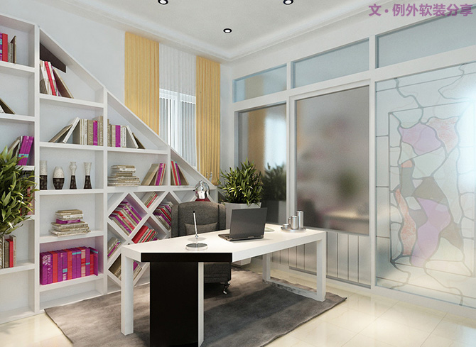 有種書房設(shè)計(jì)，叫做不用一絲不茍！-別墅設(shè)計(jì),軟裝設(shè)計(jì),室內(nèi)設(shè)計(jì),豪宅設(shè)計(jì),深圳例外軟裝設(shè)計(jì)公司