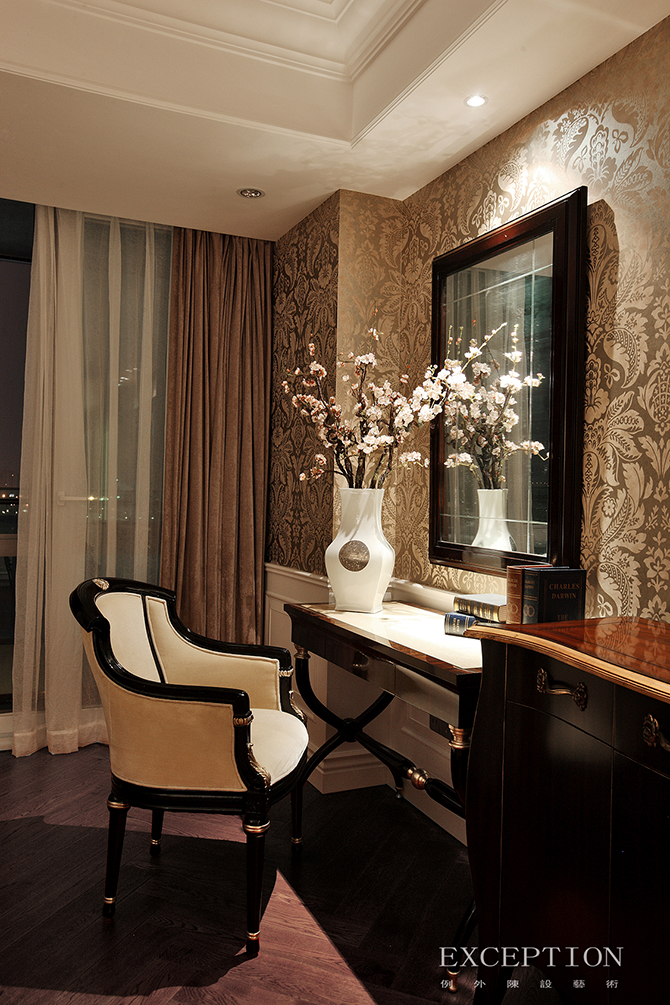 春暖花開，給家也增添一抹色彩-別墅設(shè)計(jì),軟裝設(shè)計(jì),室內(nèi)設(shè)計(jì),豪宅設(shè)計(jì),深圳例外軟裝設(shè)計(jì)公司