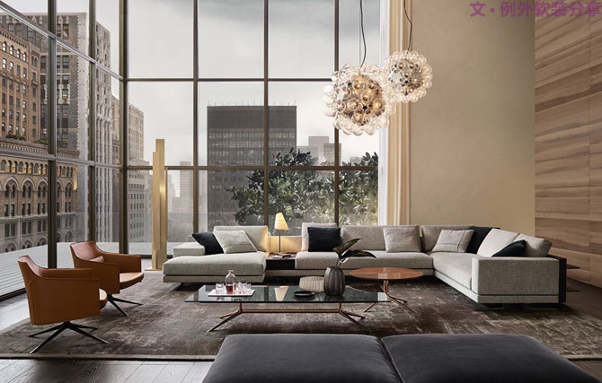 客廳沙發(fā)如何搭配？設(shè)計師教你五種正確擺放方式！-別墅設(shè)計,軟裝設(shè)計,室內(nèi)設(shè)計,豪宅設(shè)計,深圳例外軟裝設(shè)計公司