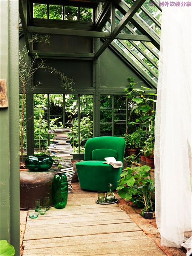 綠色大行其道，設(shè)計師們都愛得不要不要的-別墅設(shè)計,軟裝設(shè)計,室內(nèi)設(shè)計,豪宅設(shè)計,深圳例外軟裝設(shè)計公司