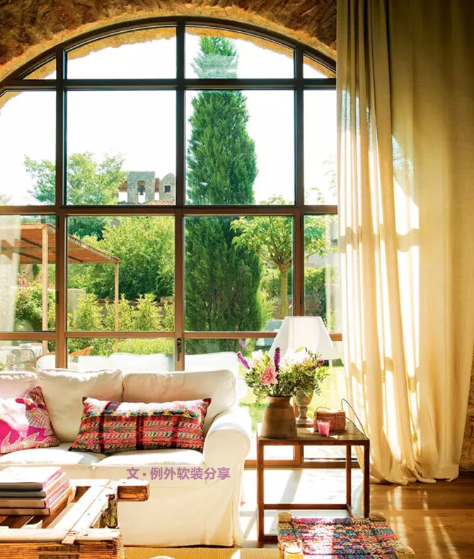 石屋室內設計--與陽光為伍的日子-別墅設計,軟裝設計,室內設計,豪宅設計,深圳例外軟裝設計公司