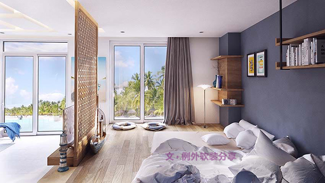 玩轉(zhuǎn)海灘度假風(fēng)，美式也可以如此輕快-別墅設(shè)計(jì),軟裝設(shè)計(jì),室內(nèi)設(shè)計(jì),豪宅設(shè)計(jì),深圳例外軟裝設(shè)計(jì)公司