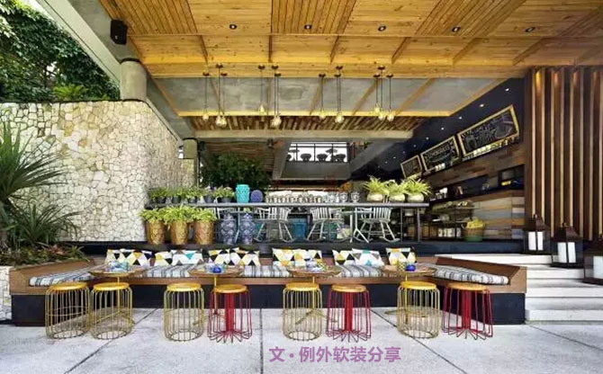 熱帶景觀生態(tài)餐廳，讓你未吃先醉-別墅設(shè)計(jì),軟裝設(shè)計(jì),室內(nèi)設(shè)計(jì),豪宅設(shè)計(jì),深圳例外軟裝設(shè)計(jì)公司