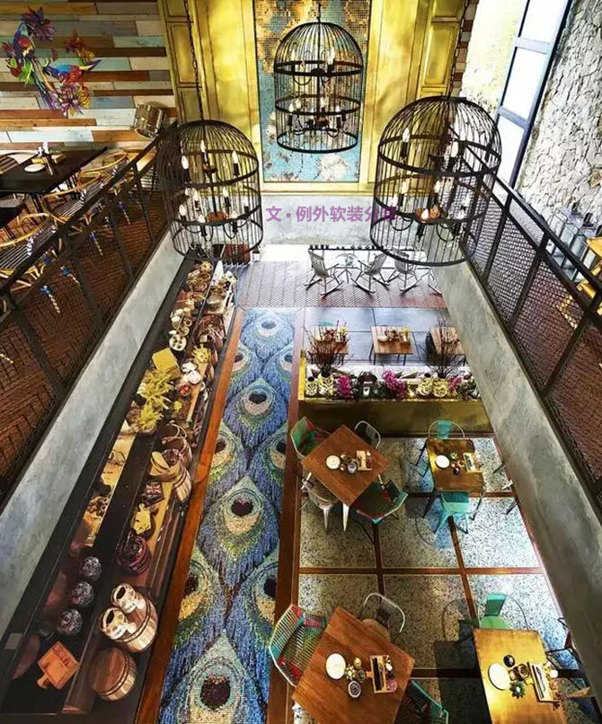 熱帶景觀生態(tài)餐廳，讓你未吃先醉-別墅設(shè)計(jì),軟裝設(shè)計(jì),室內(nèi)設(shè)計(jì),豪宅設(shè)計(jì),深圳例外軟裝設(shè)計(jì)公司