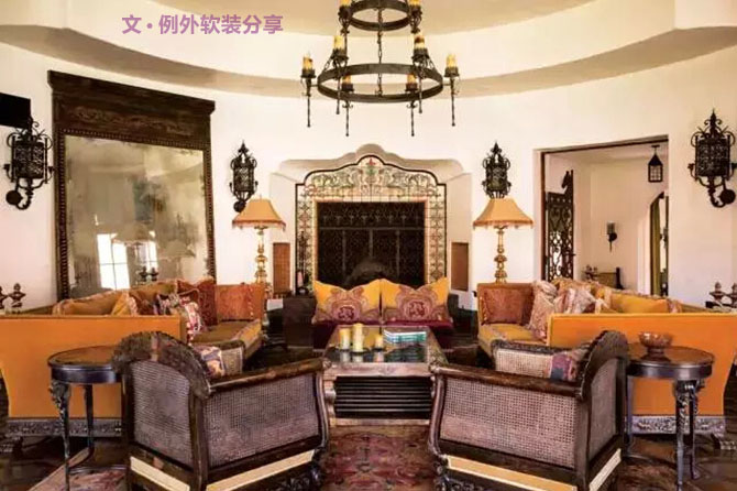 彌漫著尊貴氣息的馬場設計-別墅設計,軟裝設計,室內設計,豪宅設計,深圳例外軟裝設計公司